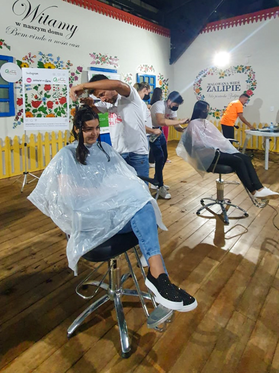 3º dia das ações do projeto Amor em Fios