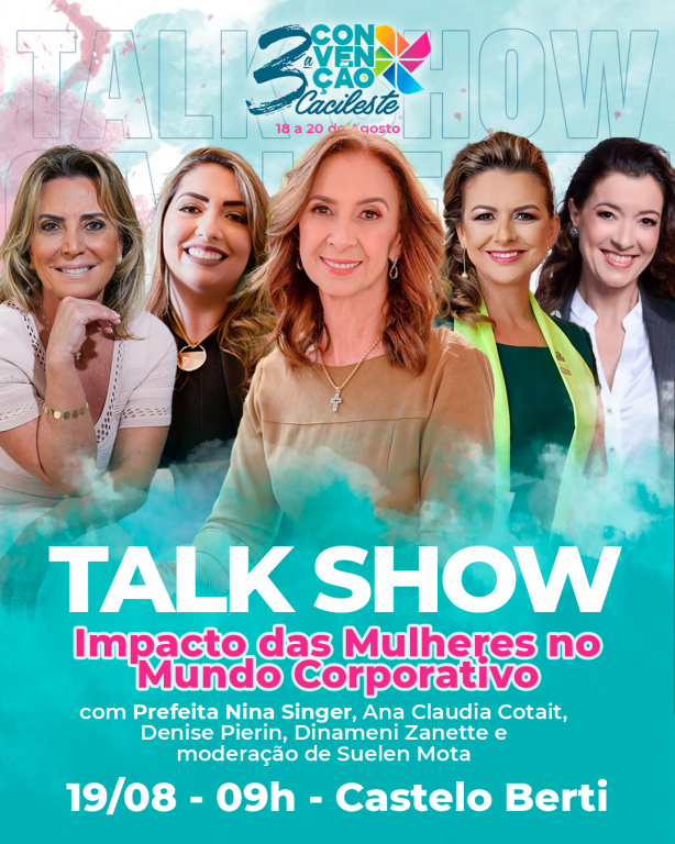 Talk Show – dia 19/08 as 9h00